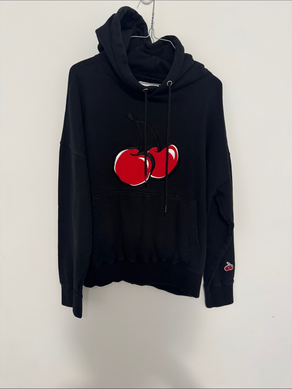 Kirsh Hoodie with Red Cherry Graphic